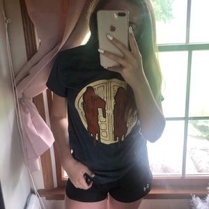 Grey Stranger Things T-Shirt